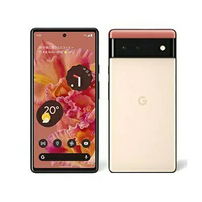GOOGLE グーグル Google Pixel 6 128GB カインダコラル GA02910 SIMフリー