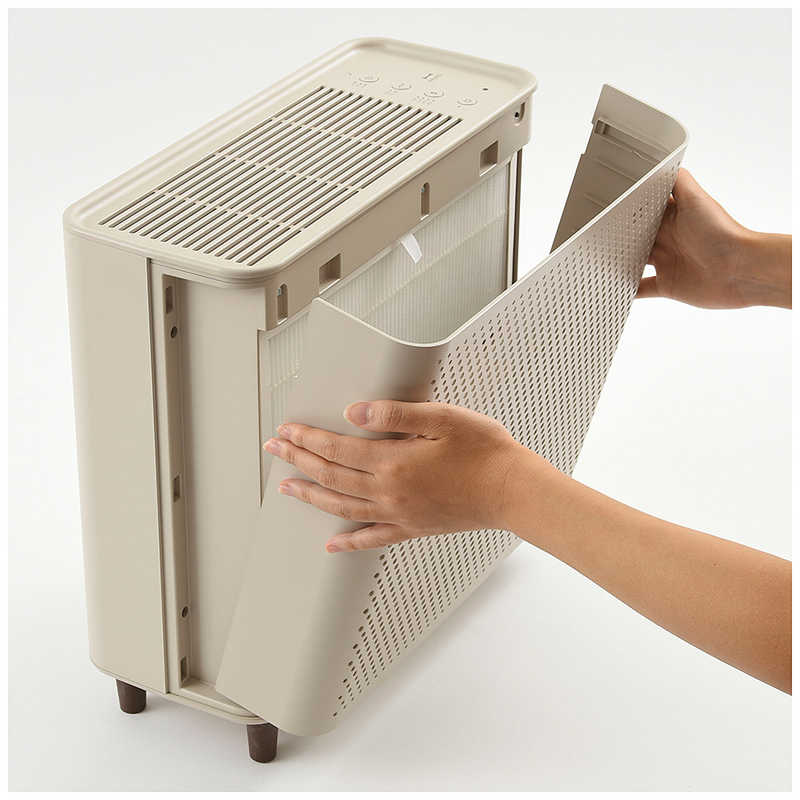 楽天市場】BRUNO BRUNO コンパクトフロア空気清浄機 グレージュ BOE081