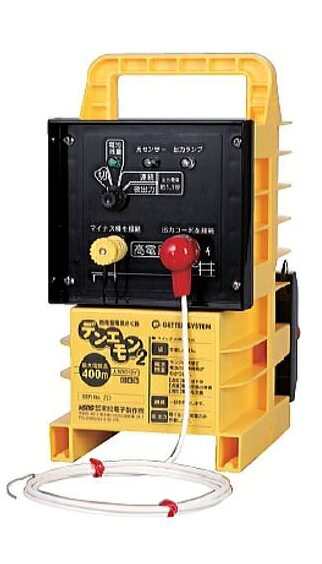 末松電子製作所｜SUEMATSU DENSHI 末松電子 小動物用電気さくセット 電気ネット式 デンエモン2 100mセット