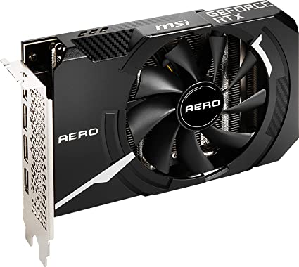 グラフィックボード・グラボ・ビデオカード MSI GeForce GTX 1630 AERO ITX 4G OC GeForce® GTX 1630 AERO ITX 4G OC