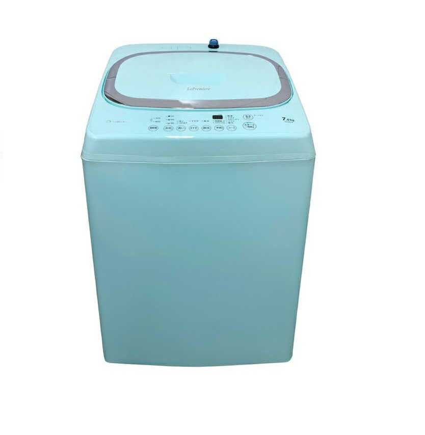 【完売商品】レトロスタイル・ミントカラー7kg 洗濯機 Amazon | 三ツ星貿易 全自動 洗濯機 ルプルミエール 7kg レトロ 風乾燥
