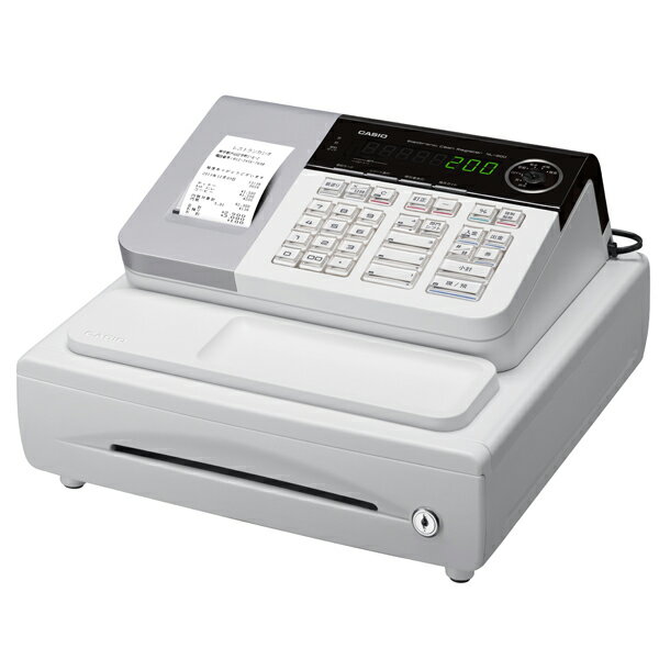 楽天市場】カシオ計算機 カシオ レジスター TE-340 ホワイト 1台