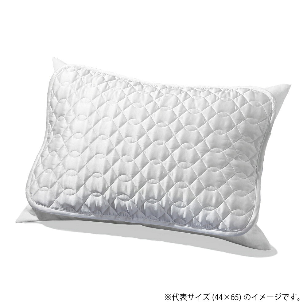 天絹 2 シルク交織サテン 洗えるまくらパッド ポリエステル100％ 52×73cm ホワイト テンケン 2 TK-PP3021L5