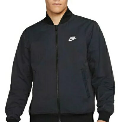 NIKE メンズ レディース M NSW SPE WVN BOMBR JKT ブラック/ホワイト DM6822 010