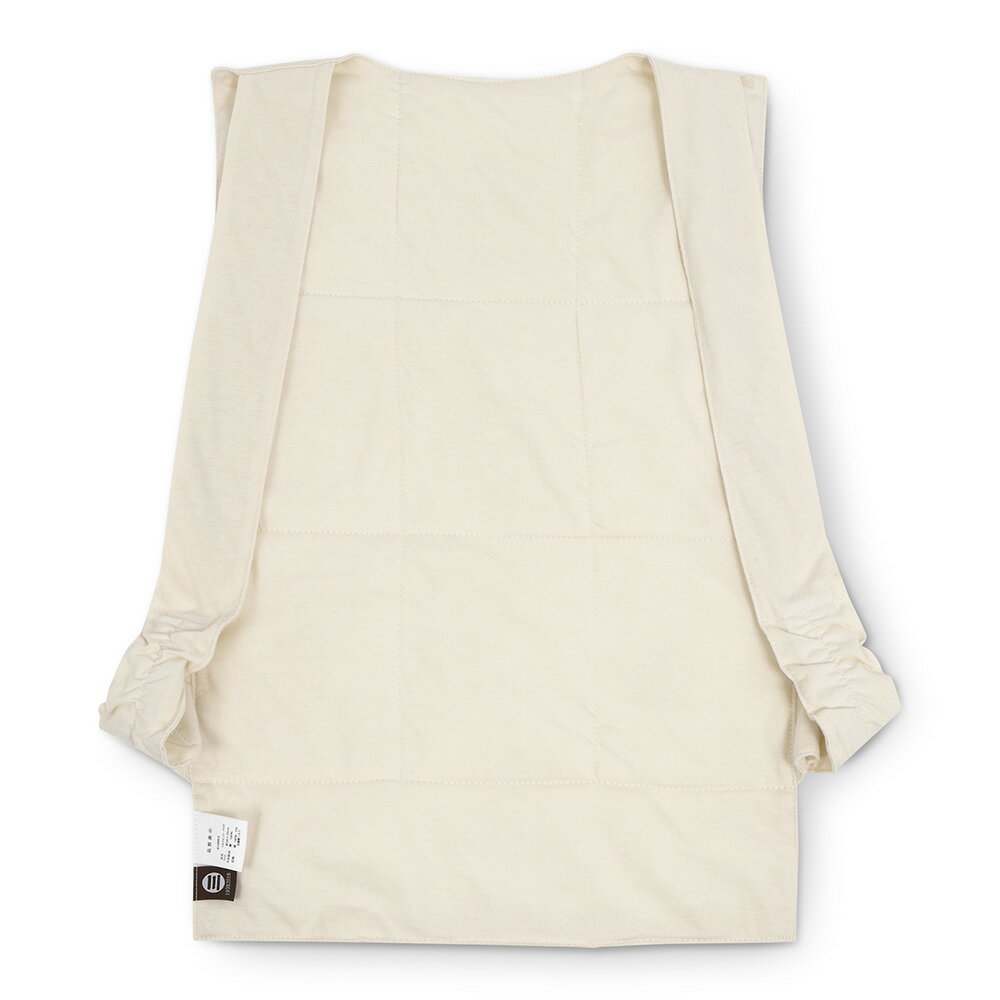SilkFill シルクベスト インナーベスト 約58×35cm キナリ 中わた絹100％(群馬シルク) 側生地綿100％ GCI30008-2