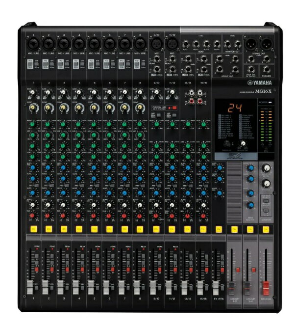 YAMAHA MG16XU ミキサー 16チャンネルミキシングコンソール ヤマハ 16チャンネルミキシングコンソール | ヤマハ | MG16XU | Joshin web
