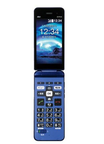 楽天市場】KDDI KYOCERA かんたんケータイ ライト KYF43 シャンパン