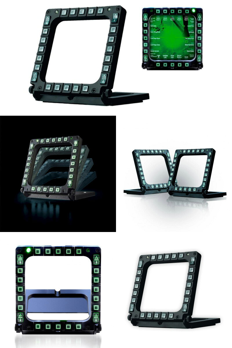 楽天市場】MSY Thrustmaster MFD Cougar F-16 多機能USBコックピット