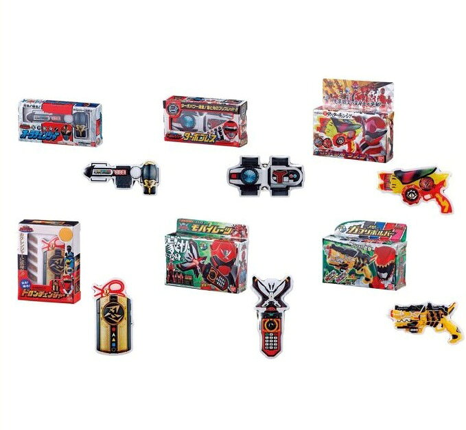 楽天市場】バンダイ 天装戦隊ゴセイジャー カプセルゴセイヘッダー3