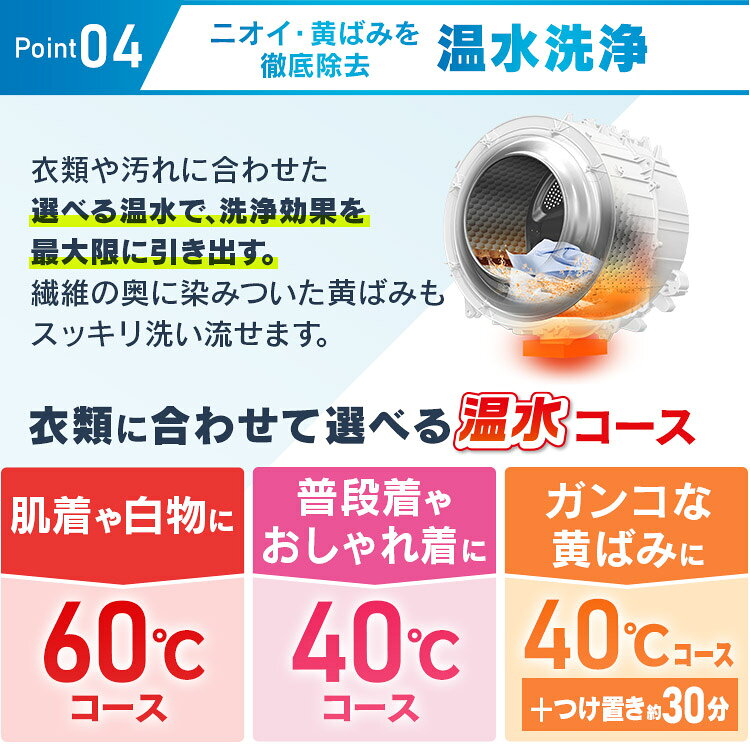 IRIS ドラム式洗濯乾燥機 HDK842Z-W