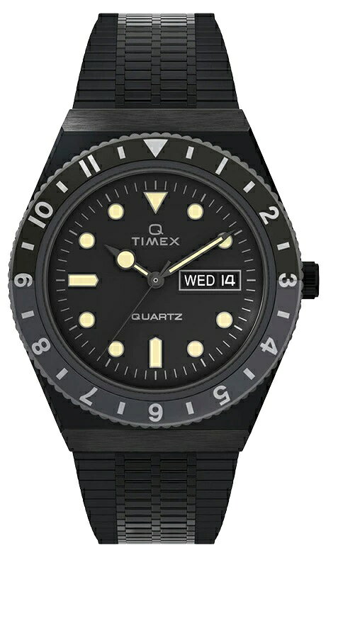 楽天市場】TIMEX タイメックス Q TIMEX ブラック TW2U61800 | 価格比較