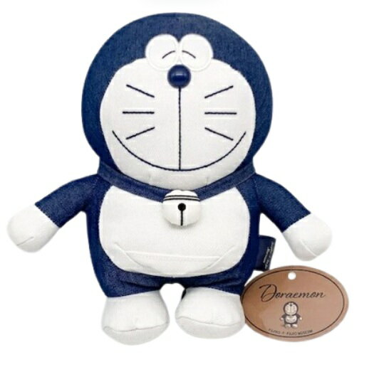 ドラえもん ぬいぐるみ 時計付き デニムベスト 楽天市場】ムービック ドラえもん デニムぬいぐるみ 初登場Ver. | 価格