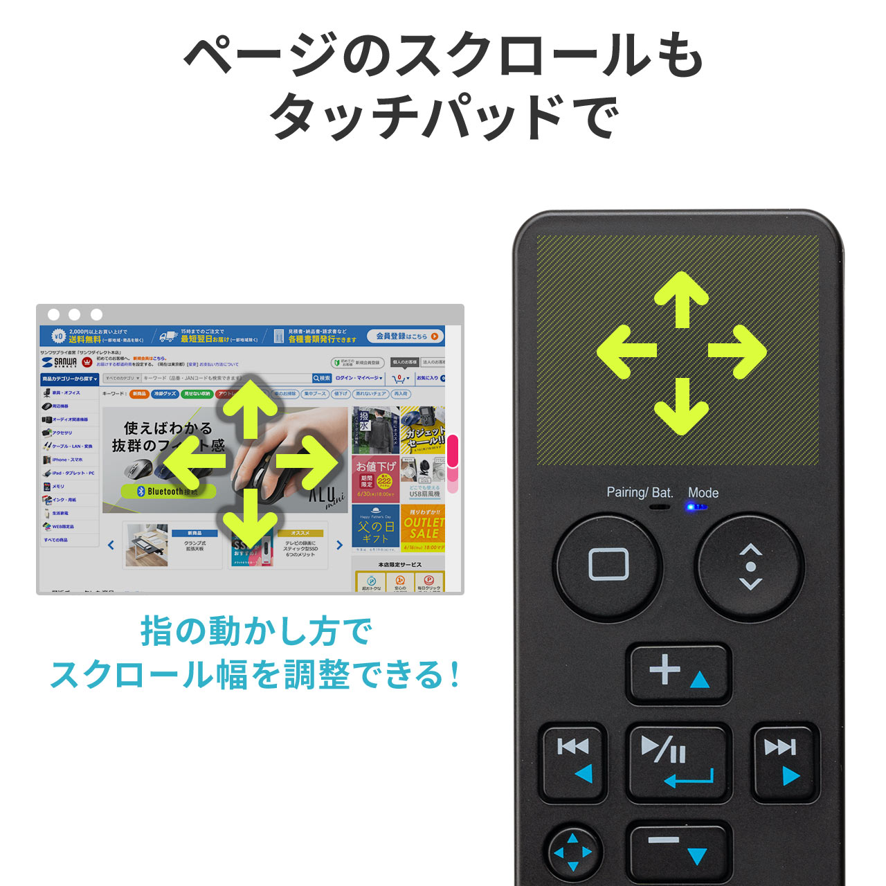 空中マウス EZ4-MABT188