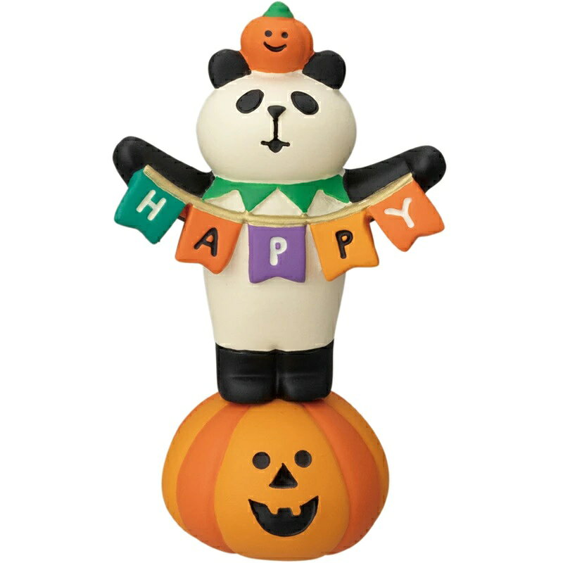 DECOLE concombre ハロウィンのフラッグパンダ zhw-86003h