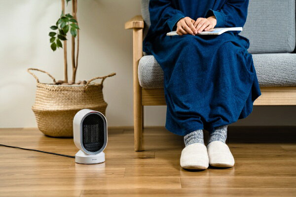 plus+more セラミックファンヒーター MO-WA004-WH