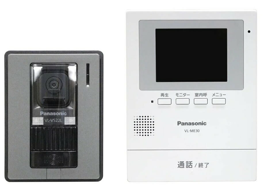 テレビドアホン Panasonic VL-SV37KL インターホン パナソニック（Panasonic） 広角タイプ 3.5型カラー液晶 電源