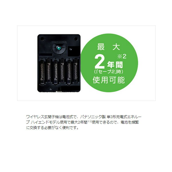 Panasonic テレビドアホン VS-SGE20LA