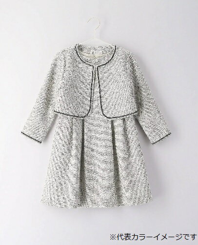 ファンシーツイードボレロ&ワンピース