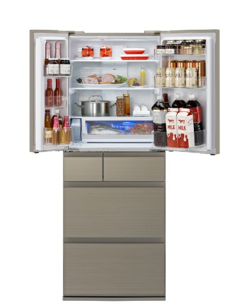 Panasonic 475L 6ドア冷蔵庫 NR-F489HPX-N