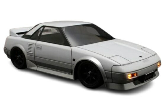 ABCホビー　1/10 Mシャーシ用　トヨタMR-2(AW11)ボディ ABC Hobby TOYOTA MR2 AW11 210mm Clear Body Set For 1/10 Mini RC