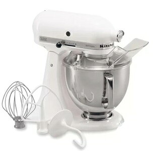 キッチンエイド アルチザン スタンドミキサー 4.8L 白 ホワイト KitchenAid Artisan Stand Mixer 4.8L 9KSM162WH #38700