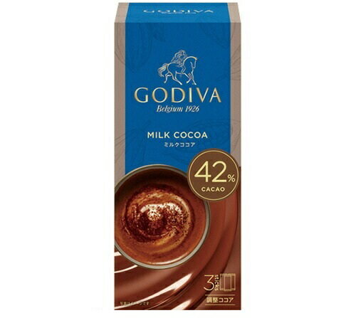 伊藤忠商事 GODIVA プレミックスミルクココア 42% 20gX3