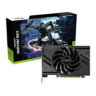 GALAKURO GAMING グラフィックボード GG-RTX4060-E8GB/SF