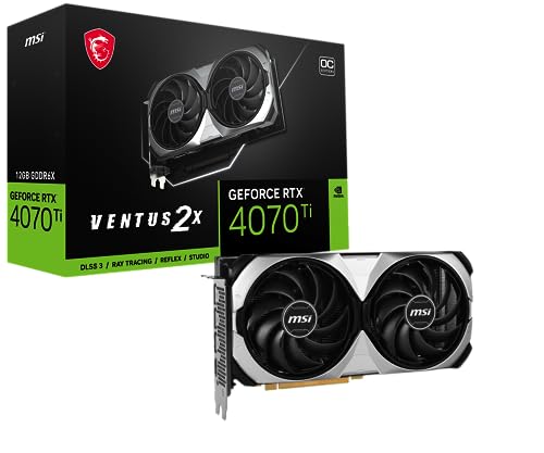 MSI グラフィックボード GeForce RTX 4070 Ti VENTUS 2X 12G OC