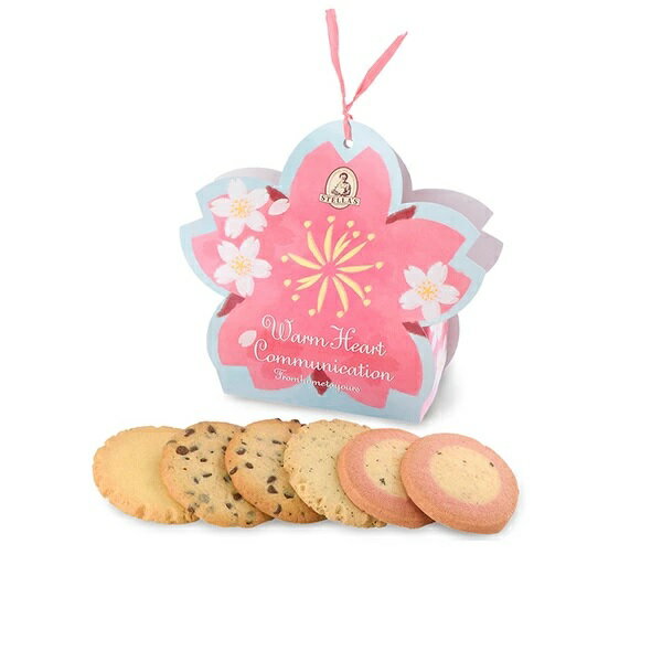アントステラ ステラおばさんのクッキー 桜アソート S 6枚