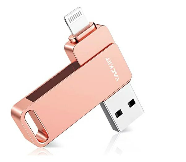 Vackiit MFi認証取得 iPhone用 usbメモリ