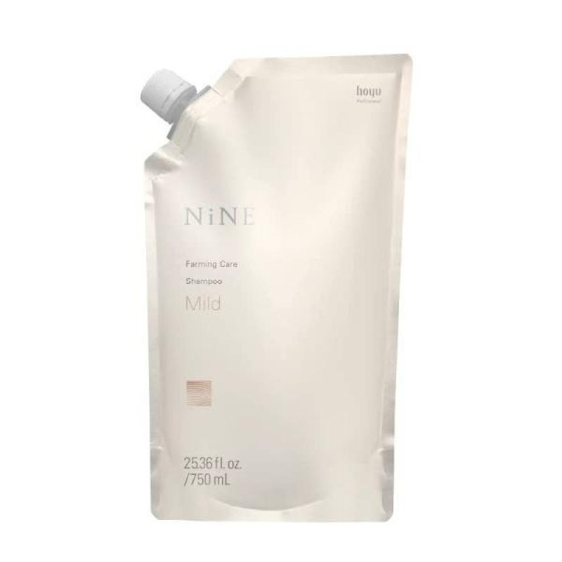 【選べる詰替セット】ホーユー NiNE ナイン ファーミングケア シャンプー 750mL ＆ トリートメント 750g 詰め替え セット 選べる タングル ドライ プーフィ hoyu