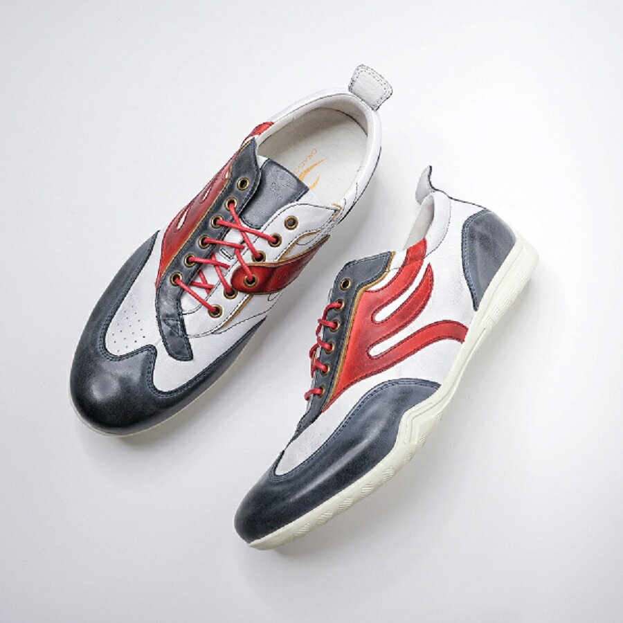 DRAGON BEARD DB CLASSIC 70 WHT/NVY/RED US7H(25.5cm)