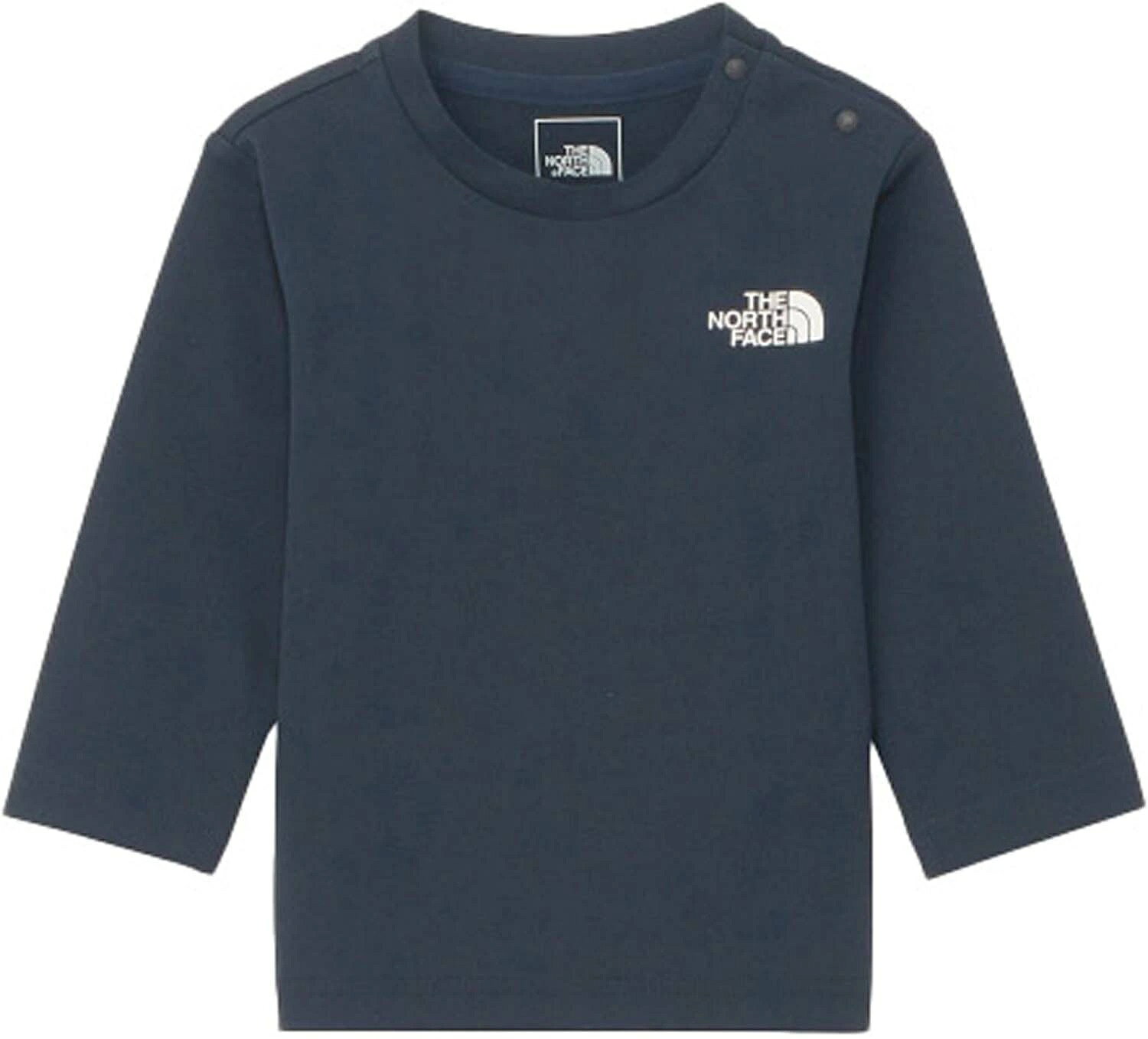 THE NORTH FACE ザ・ノース・フェイス Baby’s L/S SUNSHADE TEE ベビー 90 アーバンネイビー UN NTB32475
