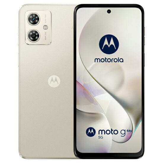 Motorola モトローラ moto g64y 5G 128GB バニラクリーム MOSAG3 Y!mobile SIMフリー