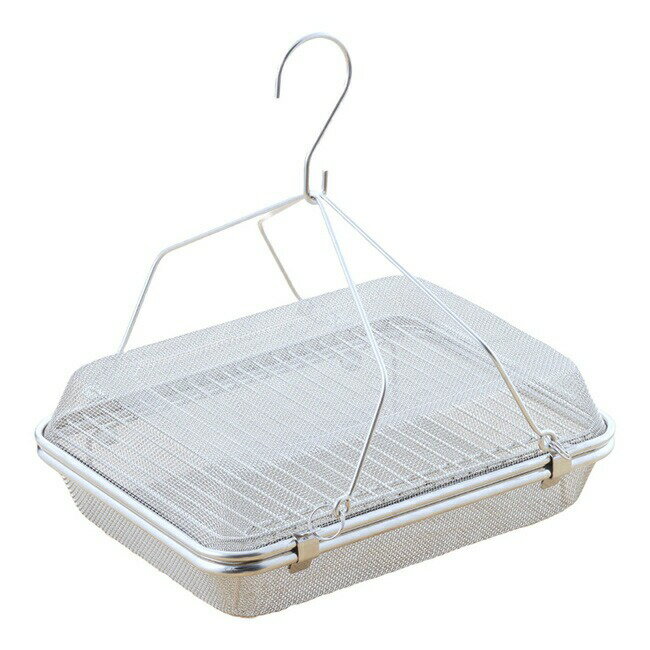 ヨシカワ 暮らし良い道具 ステンレス角型干しかご 2段 YJ3860