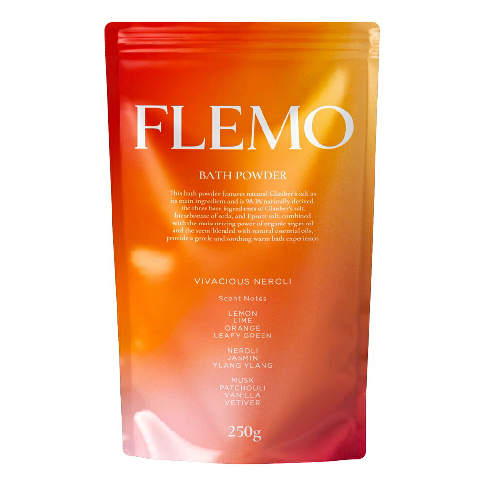 FLEMO バスパウダー ビバシャスネロリ 250g