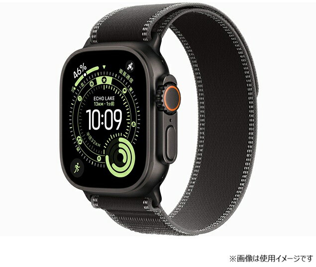 【ラッピング可】【即日発送】【新品】Apple Watch Ultra 3 GPS+Cellularモデル 49mm MF1D4J/A ブラック・ブラック チャコールトレイルループ S/M