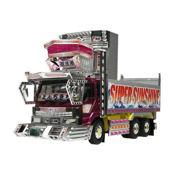 楽天市場】青島文化教材社 1/32 大型デコトラ(定番アート) 絶叫丸 天下