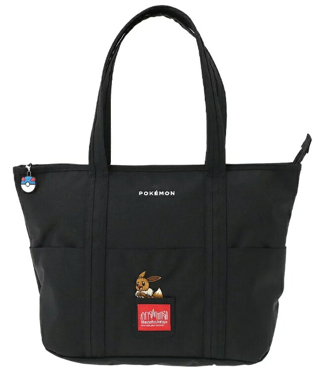 Manhattan Portage マンハッタンポーテージ TOMPKINS TOTE BAG MD ポケモン 25 M Black 1000 MP1336ZPKMN25