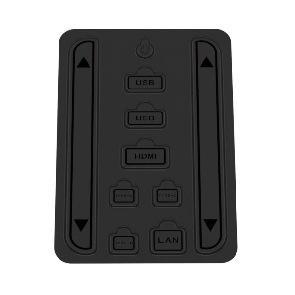 ALLONE｜アローン Switch2用ホコリ防止キャップ2 ブラック ALG-NS2HBC2