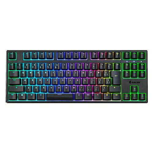 RACEN 磁気スイッチ式ゲーミングキーボード MagSwift CRC-GKMGRT01BK