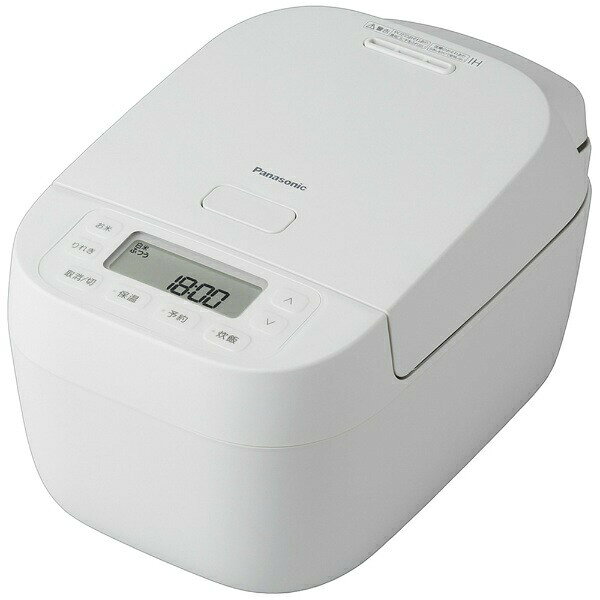 パナソニック(Panasonic) SR-N210E-W　IHジャー炊飯器 5.5合炊き IHの高火力でふっくらおいしく 備長炭釜 ホワイト