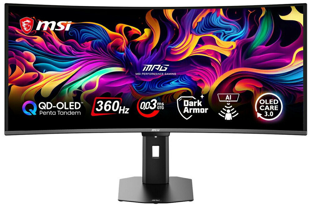 MSI 液晶ディスプレイ MPG 341CQR QD-OLED X36