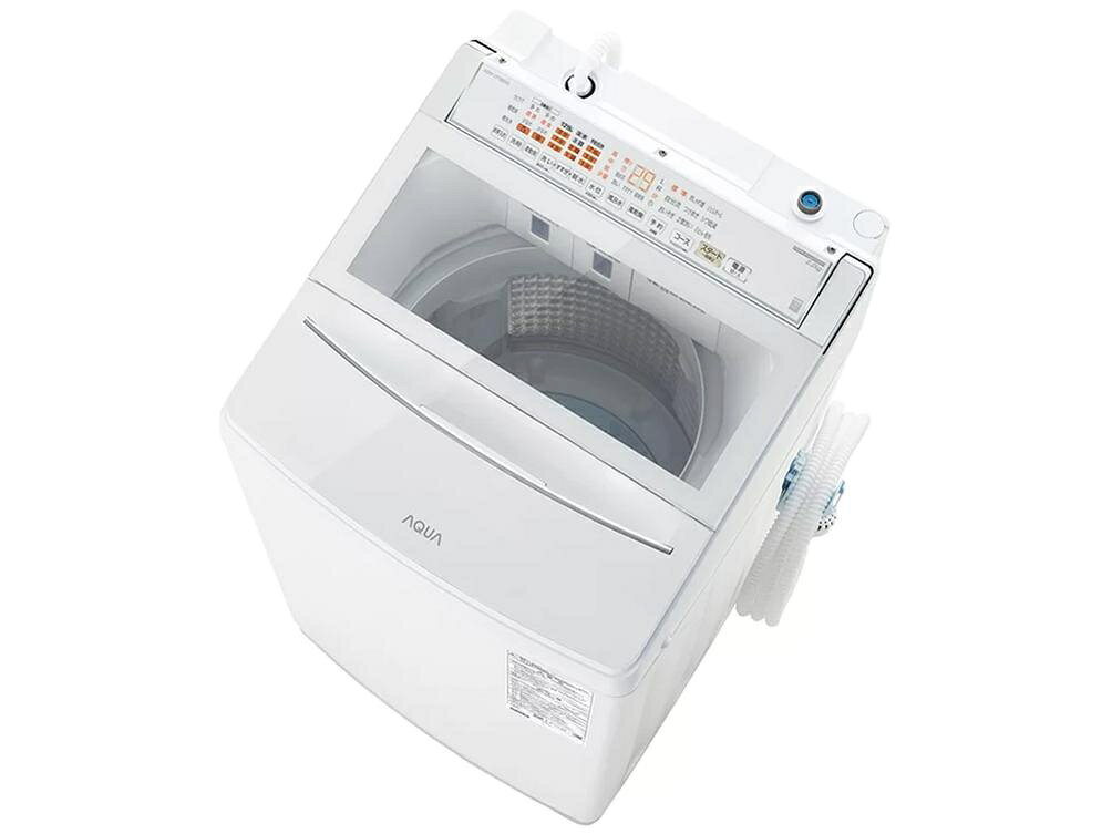 L992 AQUA 全自動電気洗濯機 2022年 AQW-VA8N 全自動洗濯機 ホワイト