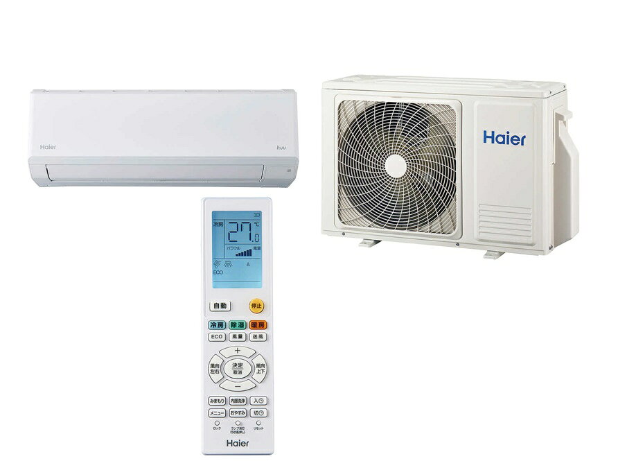 Haier 壁掛型 ルームエアコン huu CSE JAA-CSE256A-W