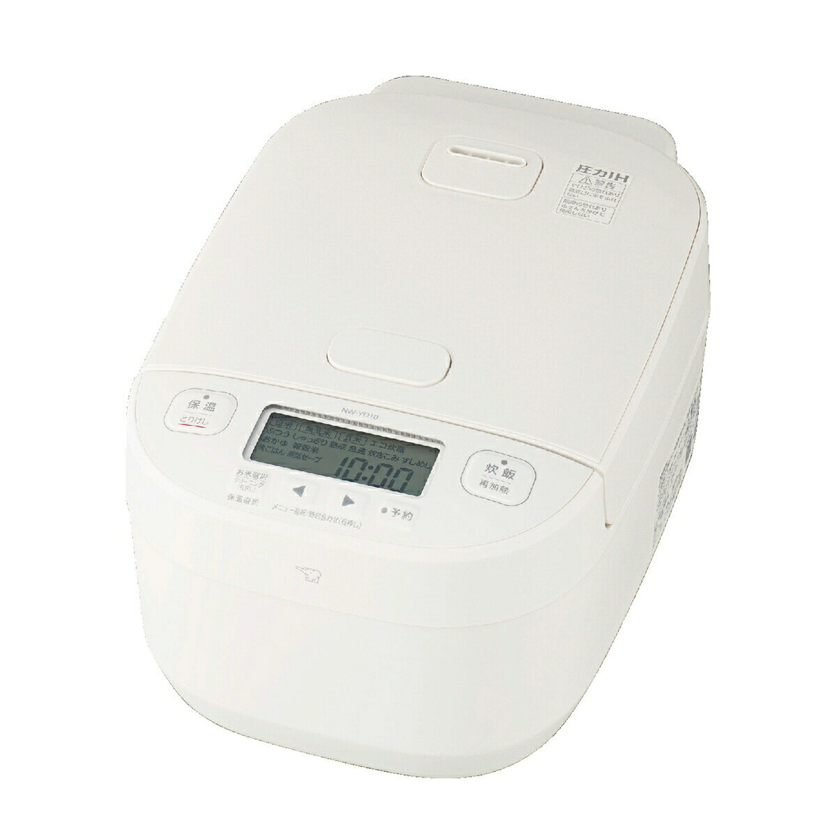 ZOJIRUSHI 圧力IH炊飯ジャー 豪熱大火力 極め炊き NW-YD10-WA