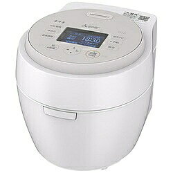 MITSUBISHI IHジャー炊飯器 本炭釜 紬 NJ-BW10J-W