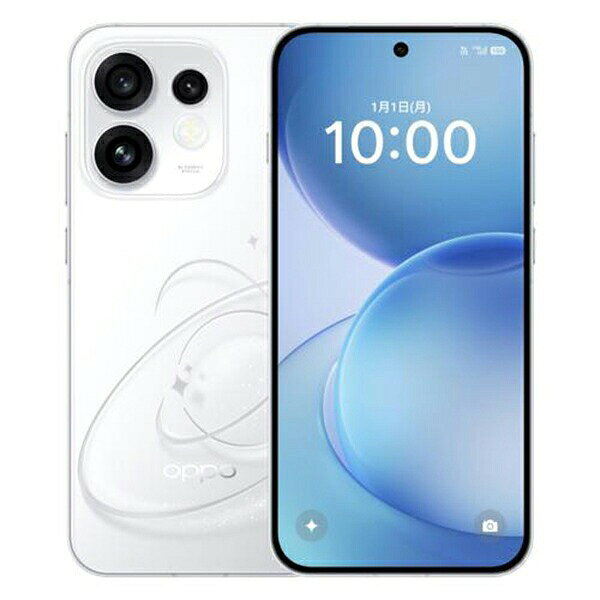 OPPO オッポ Reno16 5G 6.3型 12GB/256GB ポップホワイト SIMフリースマートフォン CPH2865-PW CPH2865PW