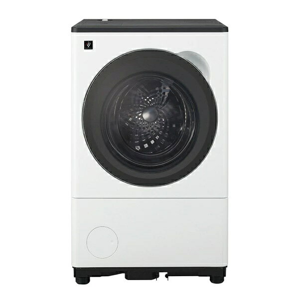 SHARP｜シャープ ドラム式洗濯乾燥機 ラスターホワイト ES-10L2-WL 洗濯10.0kg /乾燥5.0kg /左開き /ヒートポンプ乾燥