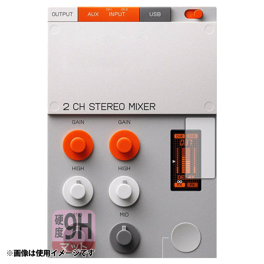 Teenage Engineering EP-136 K.O. sidekick 対応 9H高硬度[反射低減] 保護 フィルム 日本製